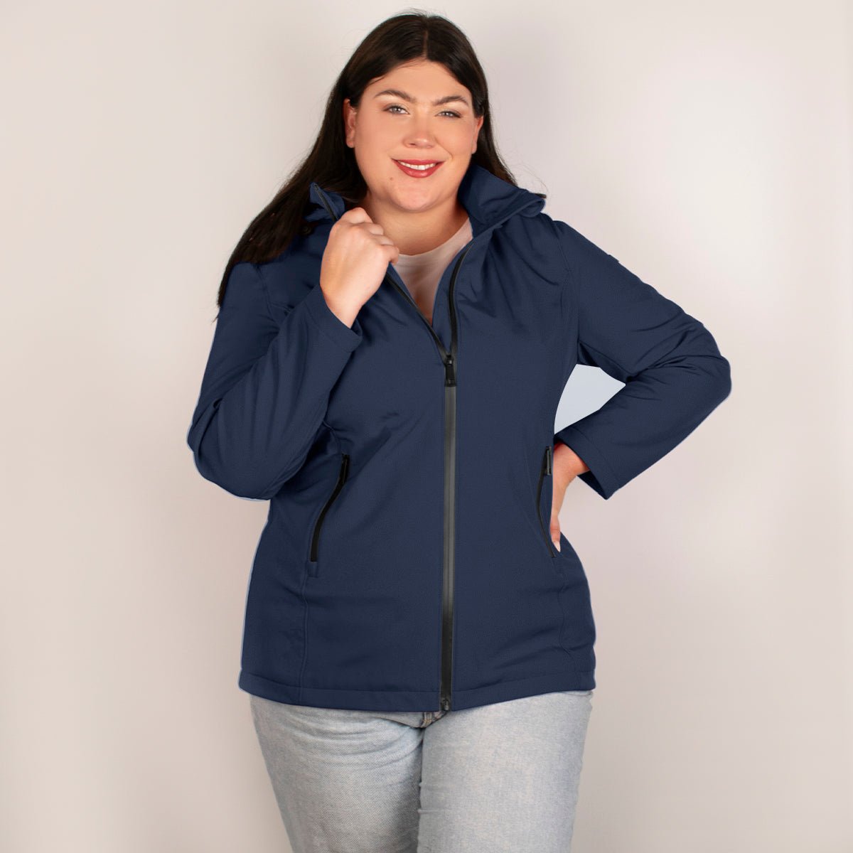 Foto 1 | Chamarra Impermeable Tallas Extra Greenlander para Mujer