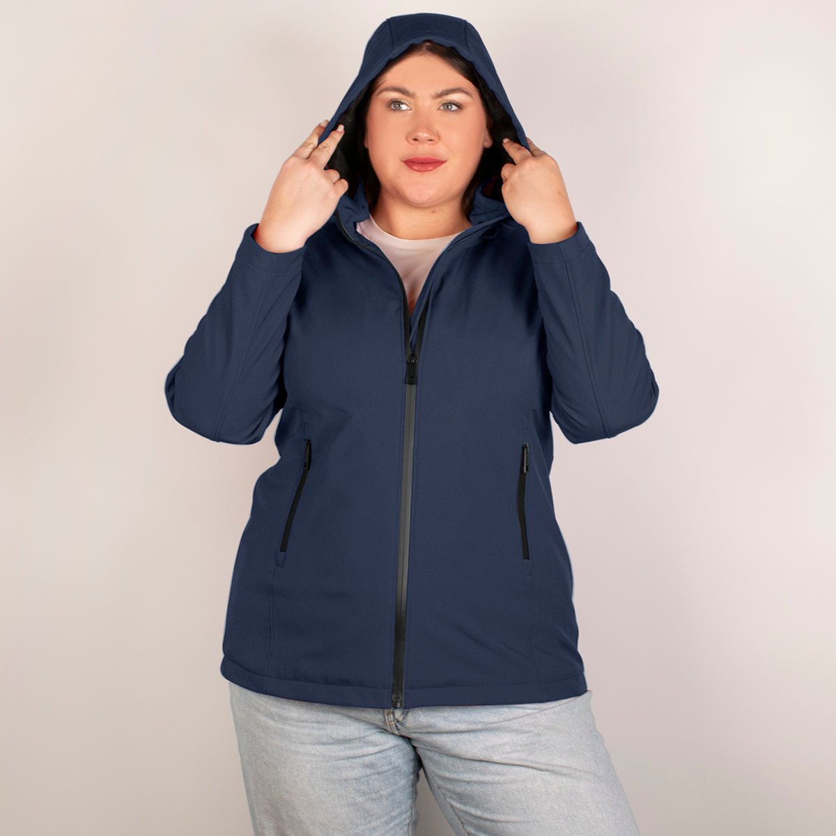 Foto 3 | Chamarra Impermeable Tallas Extra Greenlander para Mujer