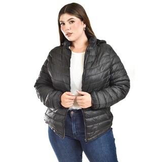 Foto 1 | Chamarra Acolchada Roman Fashion Negro