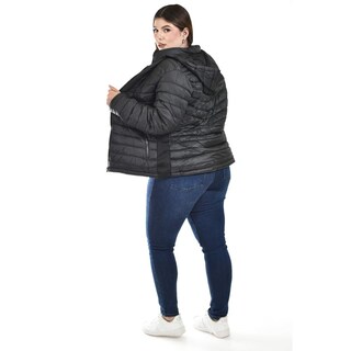 Foto 3 | Chamarra Acolchada Roman Fashion Negro