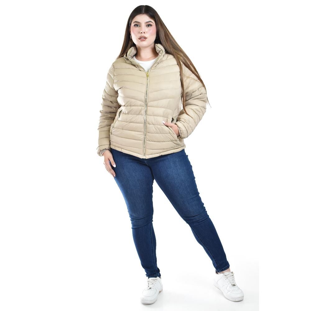 Foto 7 pulgar | Chamarra Capitonada Roman Fashion para Mujer