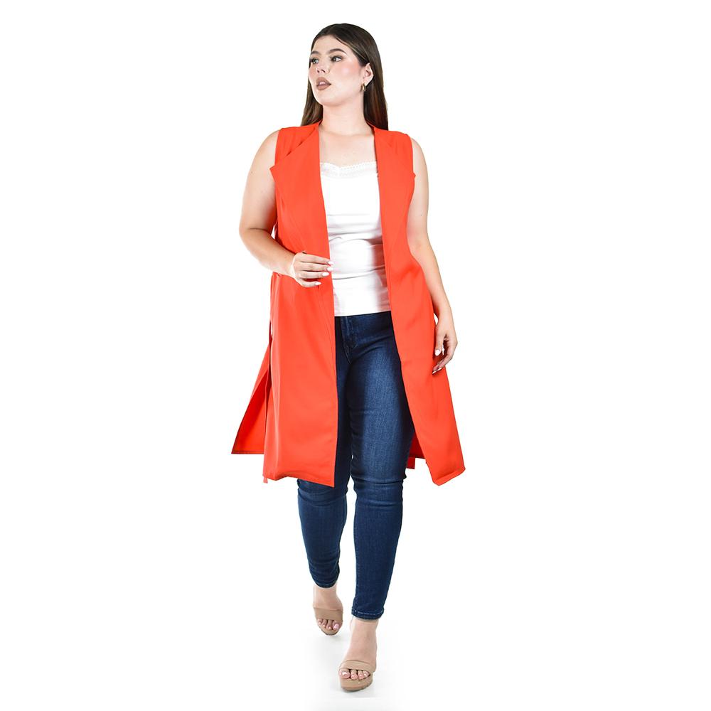 Chaleco Largo de Vestir Roman Fashion para Mujer