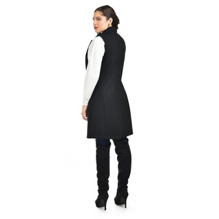 Foto 3 | Chaleco Con Solapa Roman Fashion /juvenil 2953 (negro) Negro