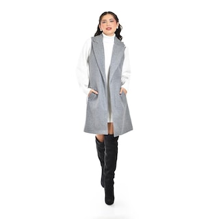 Foto 1 | Chaleco Con Solapa Roman Fashion /juvenil 2953 (gris) Gris