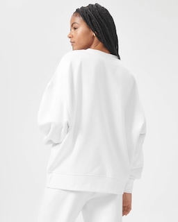 Foto 2 | Sudadera Florence By Mills Cozy Crush Oversized White - Venta Internacional.