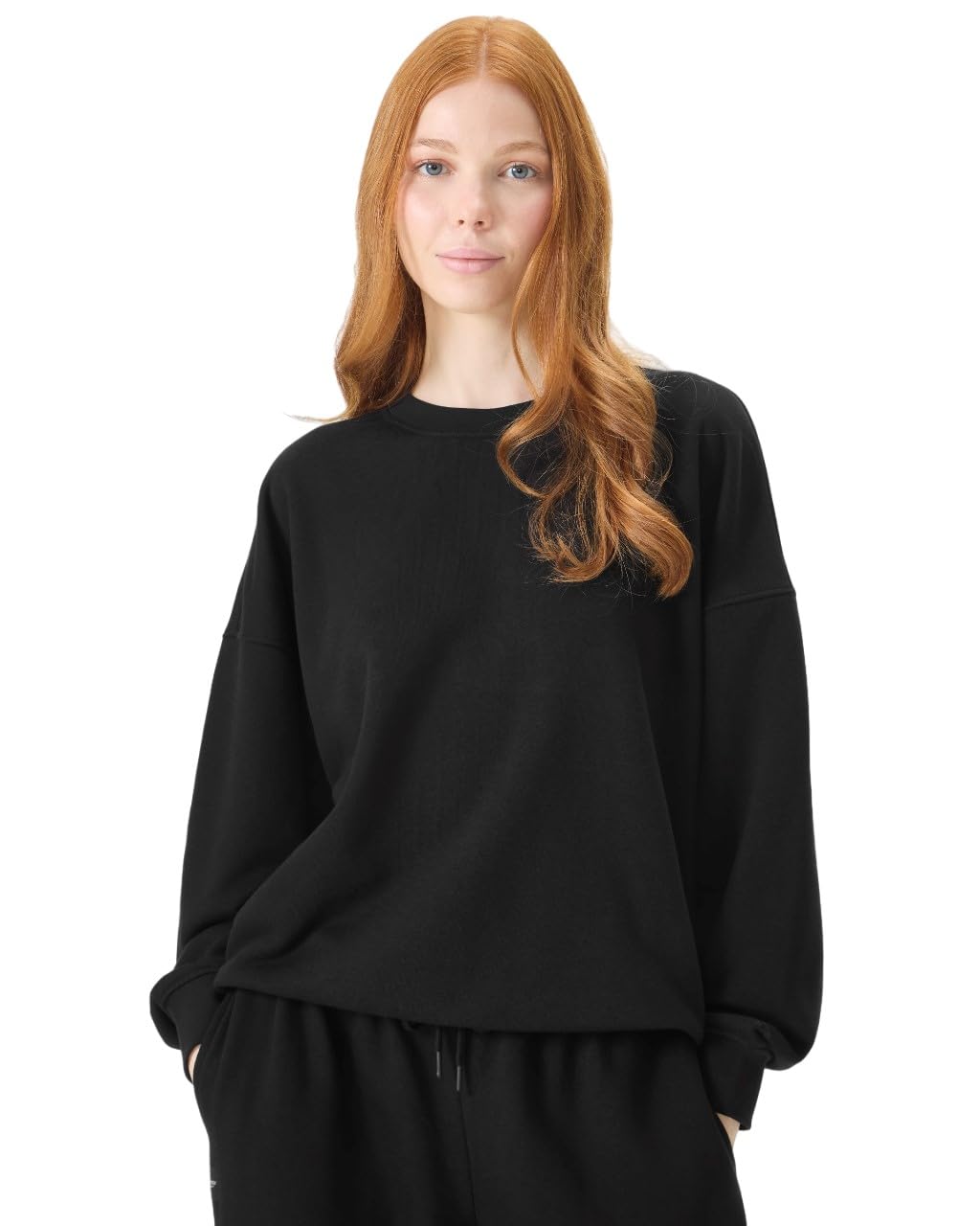 Foto 2 pulgar | Sudadera Florence By Mills Cozy Crush Oversized Black - Venta Internacional.