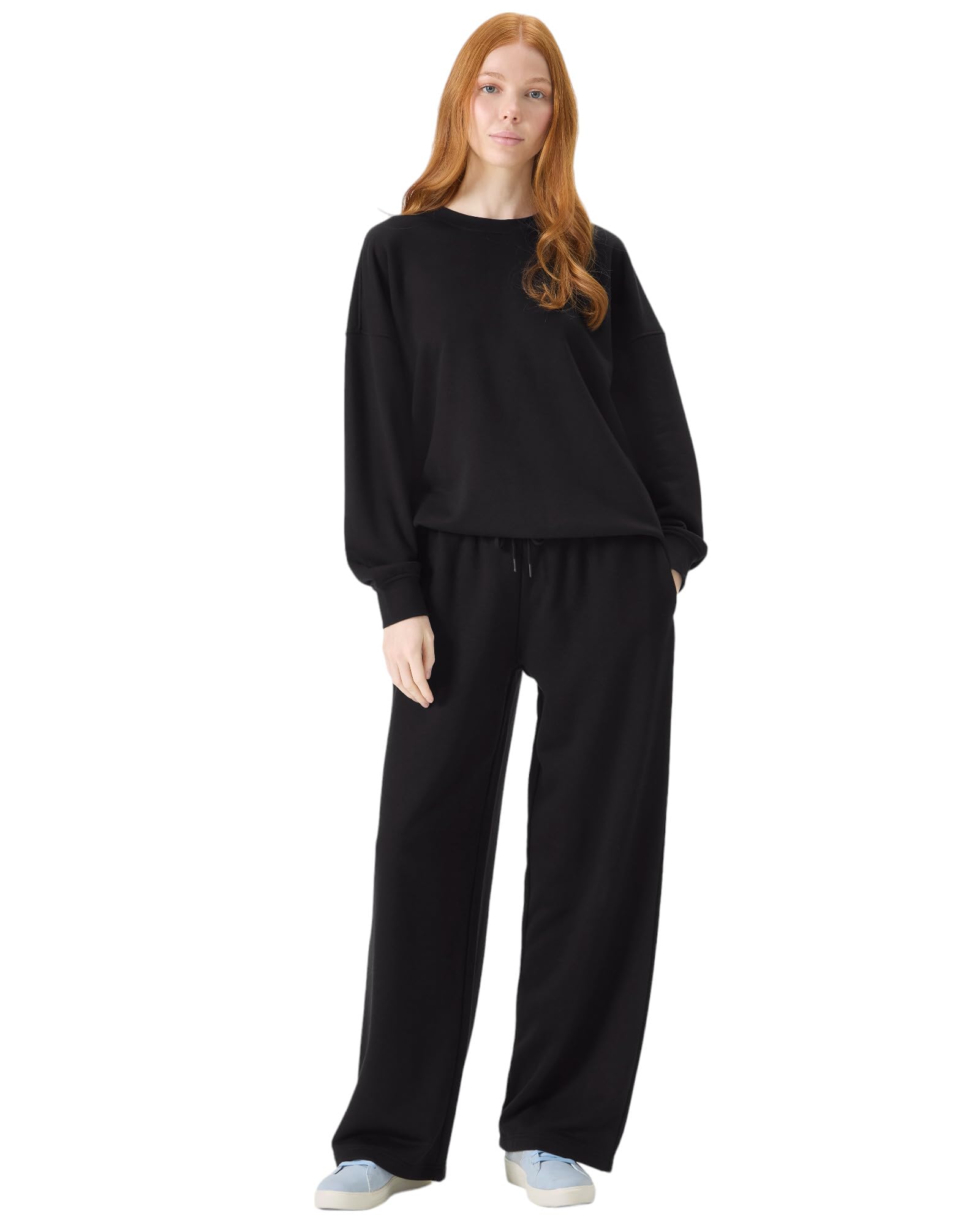 Foto 4 | Sudadera Florence By Mills Cozy Crush Oversized Black - Venta Internacional.