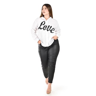 Foto 5 | Camisa Manga Larga Roman Fashion para Mujer