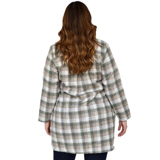Foto 3 | Ensamble de Lana ROMAN FASHION JA-MIC-2091-GRIS-ALL Tallas Extras