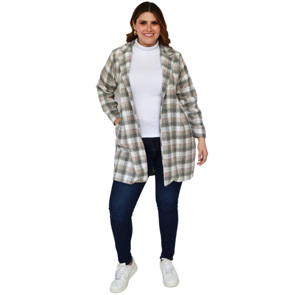 Foto 6 pulgar | Ensamble de Lana ROMAN FASHION JA-MIC-2091-GRIS-ALL Tallas Extras