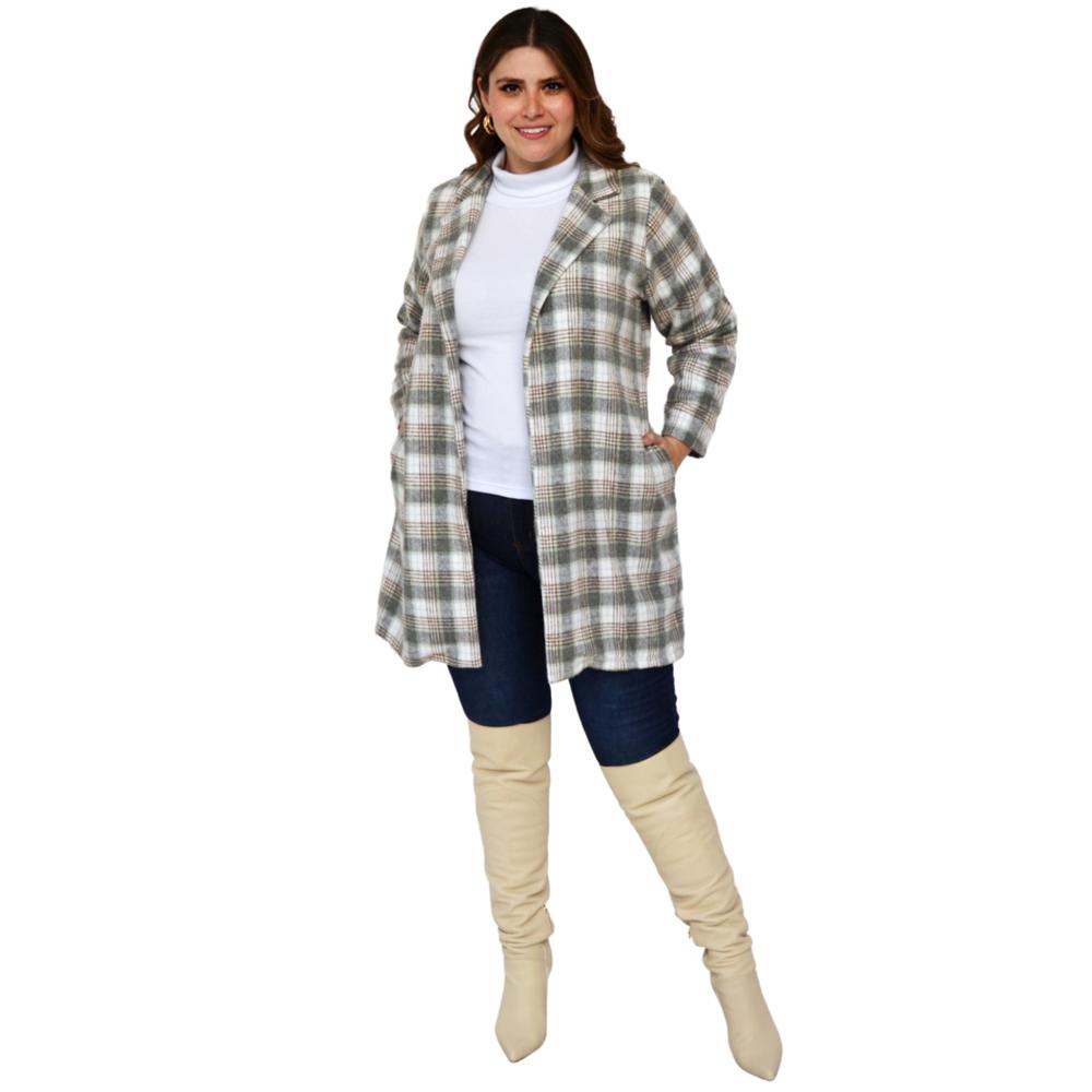 Foto 7 pulgar | Ensamble de Lana ROMAN FASHION JA-MIC-2091-GRIS-ALL Tallas Extras