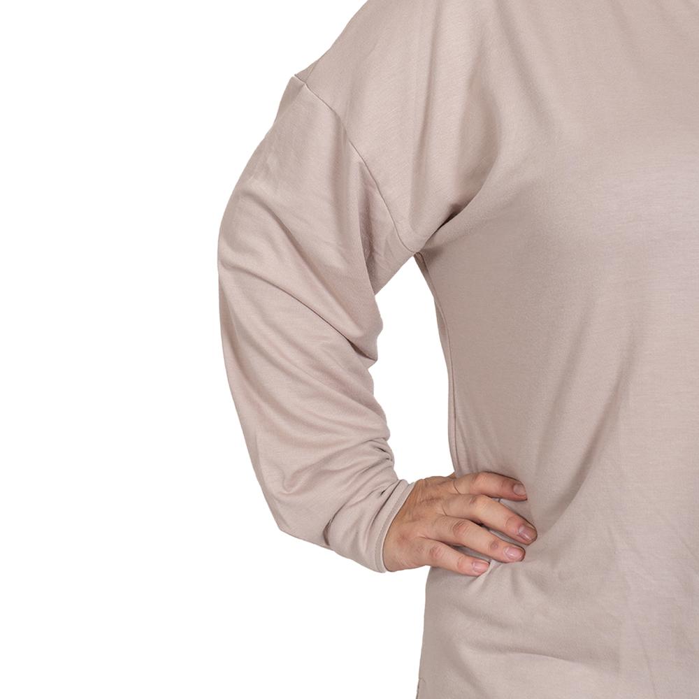 Foto 6 | Cardigan LMF Plus Size Puño color Beige Tallas Extras