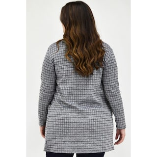 Foto 3 | Ensamble Tejido Roman Fashion Tallas Extras color Gris