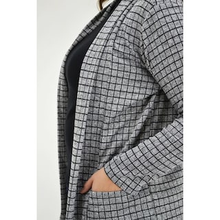 Foto 4 | Ensamble Tejido Roman Fashion Tallas Extras color Gris