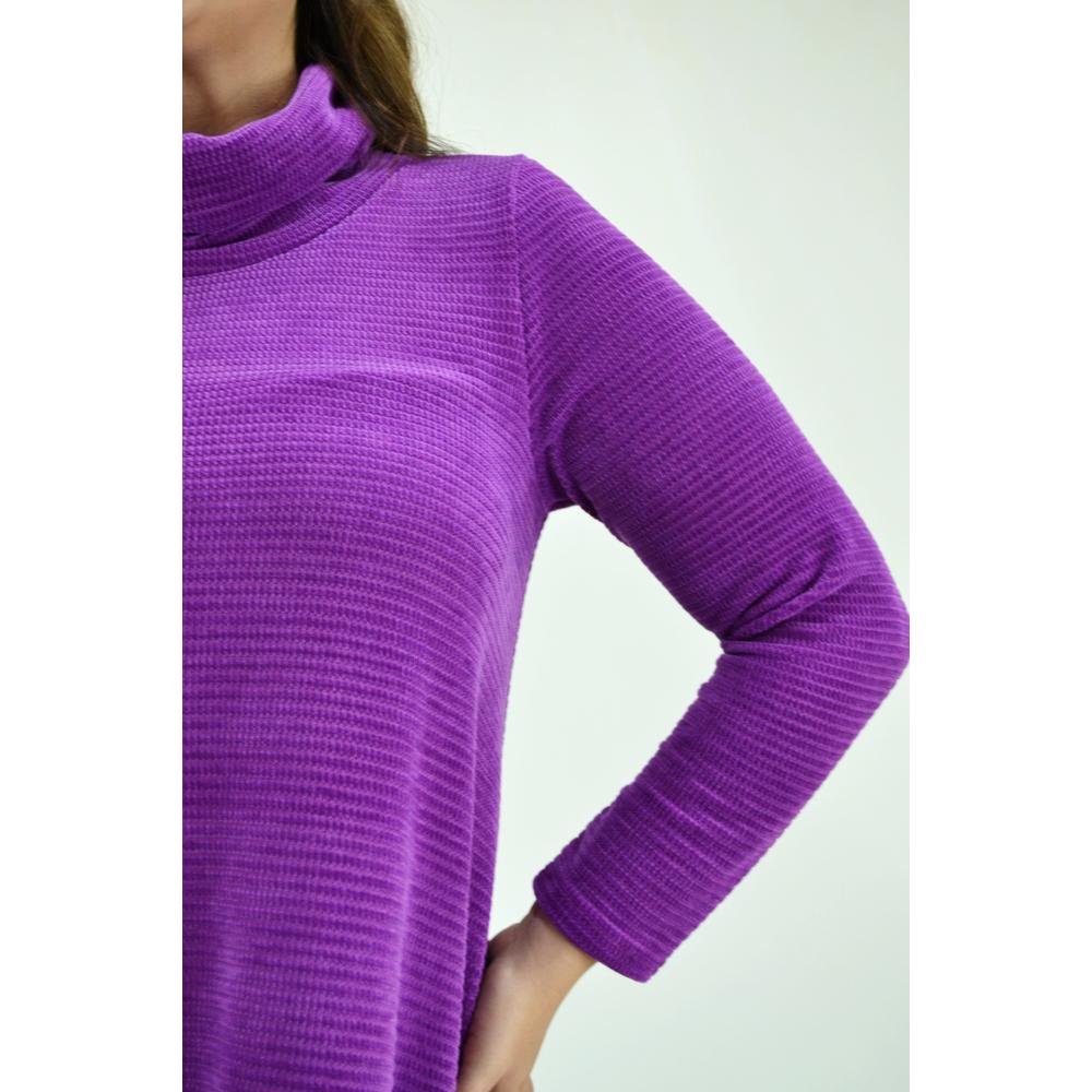 Foto 5 pulgar | Suéter Tejido Roman Fashion color Púrpura para Mujer