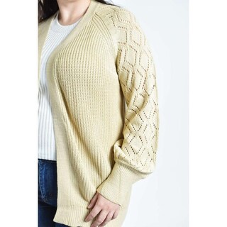 Foto 4 | Cardigan Roman Fashion Beige