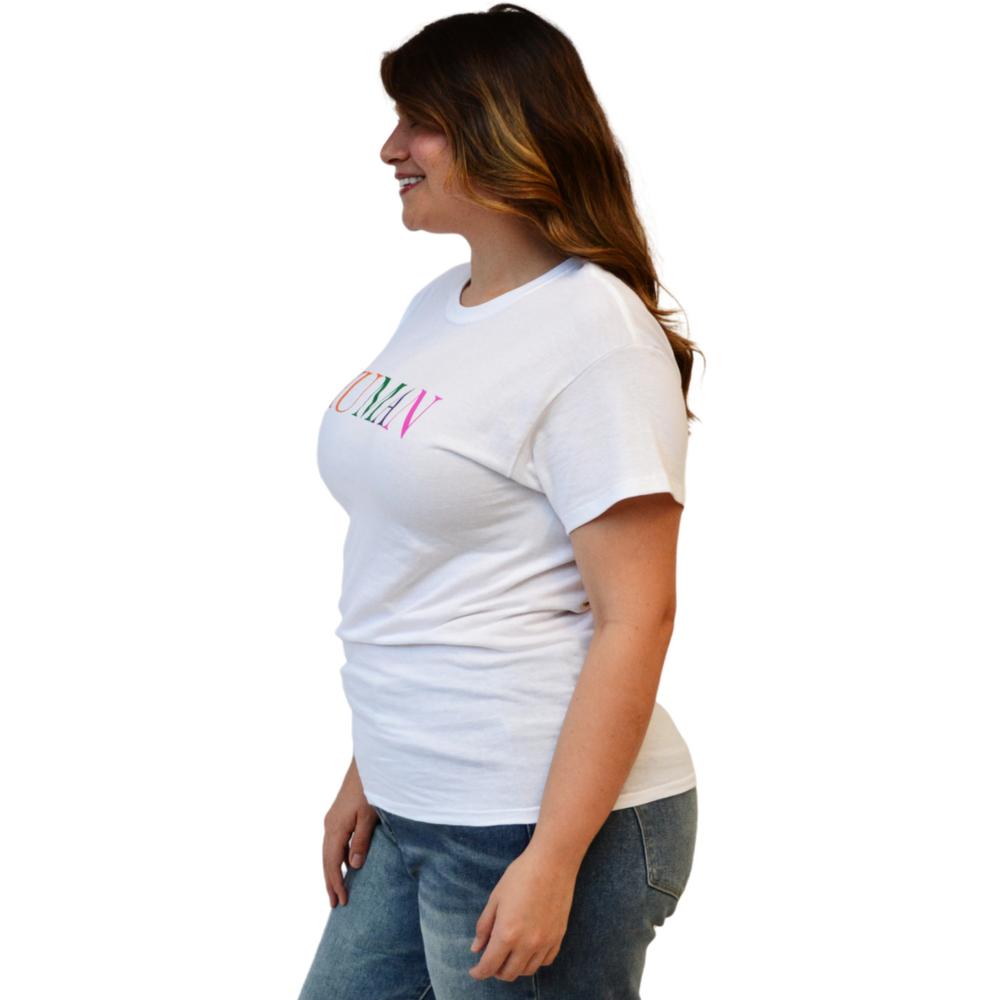 Foto 3 pulgar | Playera para Dama Talla Extra 9001-42 color Blanco