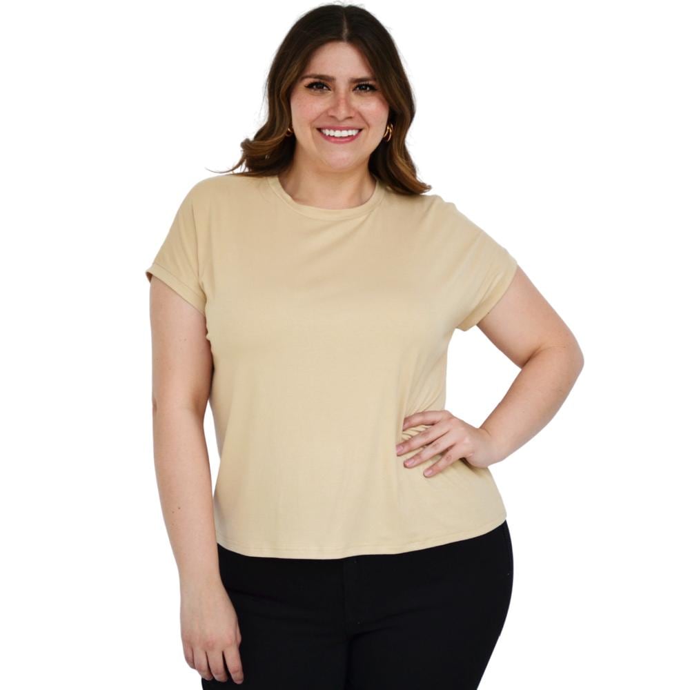 Playera B sica Balam Color Beige Para Mujer Coppel