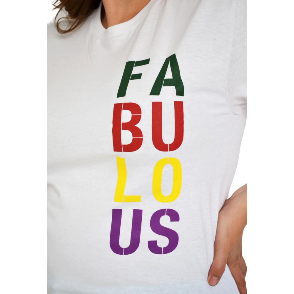 Foto 4 pulgar | Playera Roman Fashion 9001-49 Fabulous color Blanco Tallas Extras