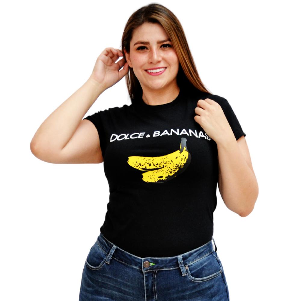 Foto 3 pulgar | Playera Roman Fashion 9001-17 color Negro Tallas Extras