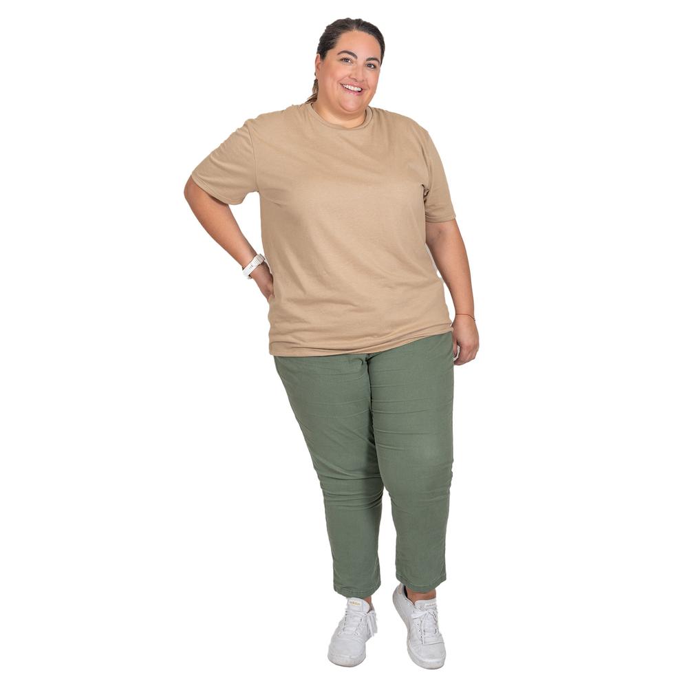 Foto 1 | Playera Manga Corta Love My Fit color Beige