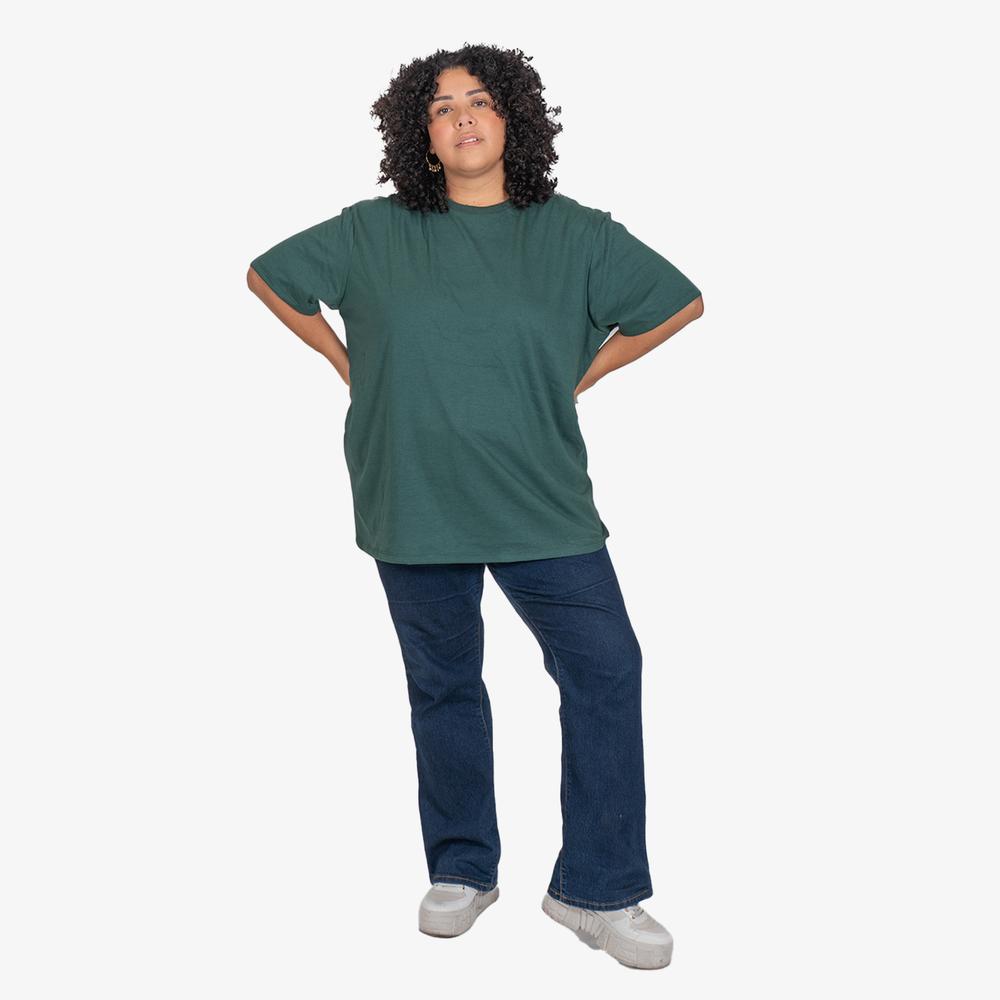 Foto 2 pulgar | Playera Manga Corta Love My Fit Verde para Mujer