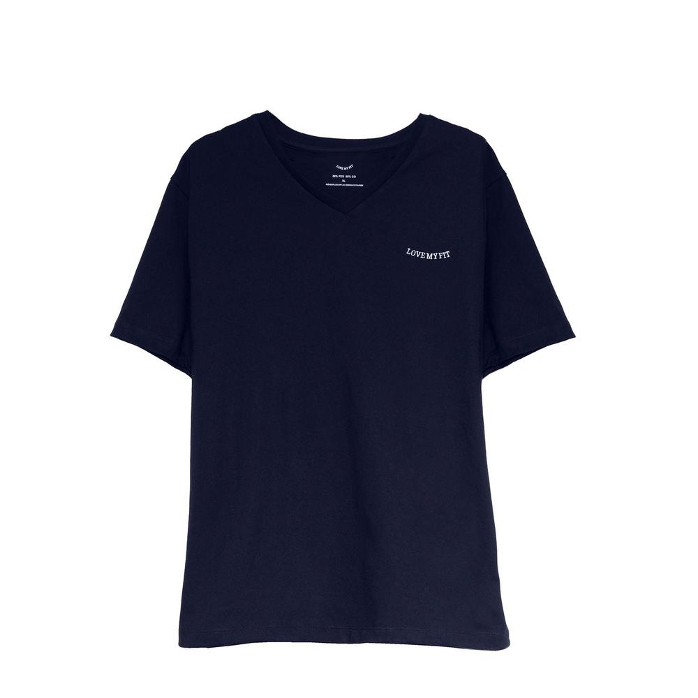 Foto 4 pulgar | Playera Love My Fit color Negro Unisex