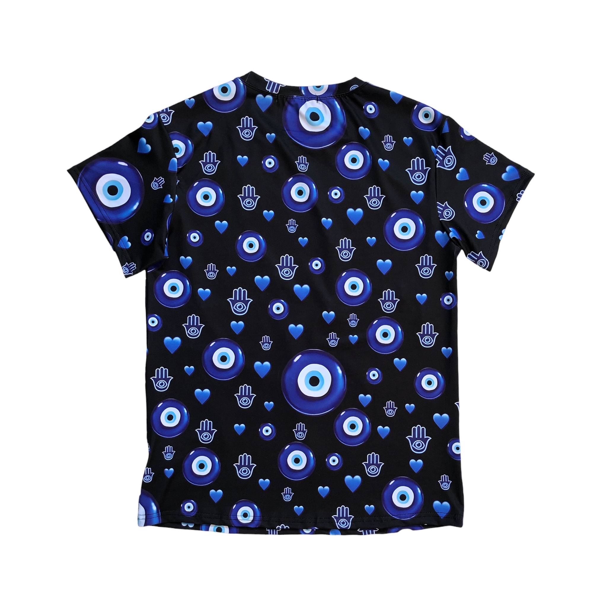 Foto 8 pulgar | Playera Ojo Turco Black Curvy Lc