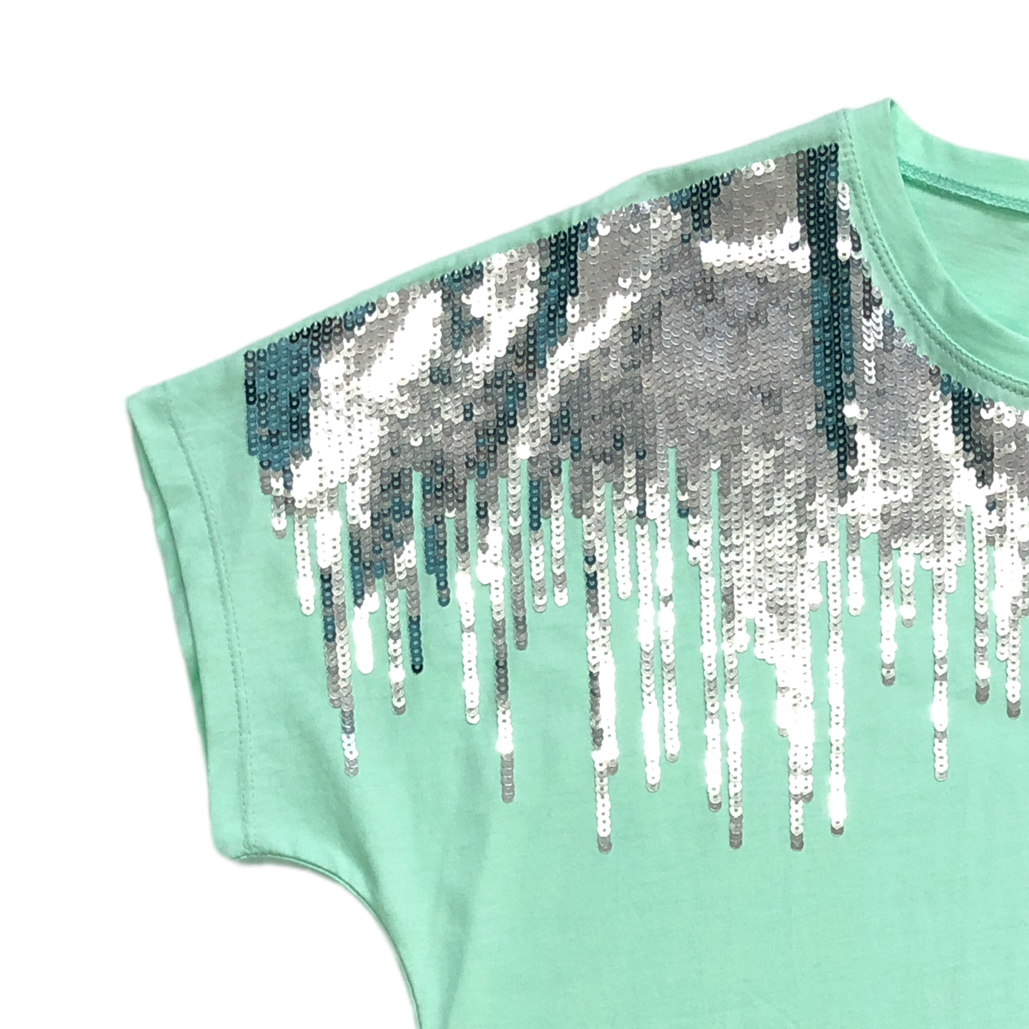 Foto 4 pulgar | Playera Curvy con Lentejuela Lc para Mujer