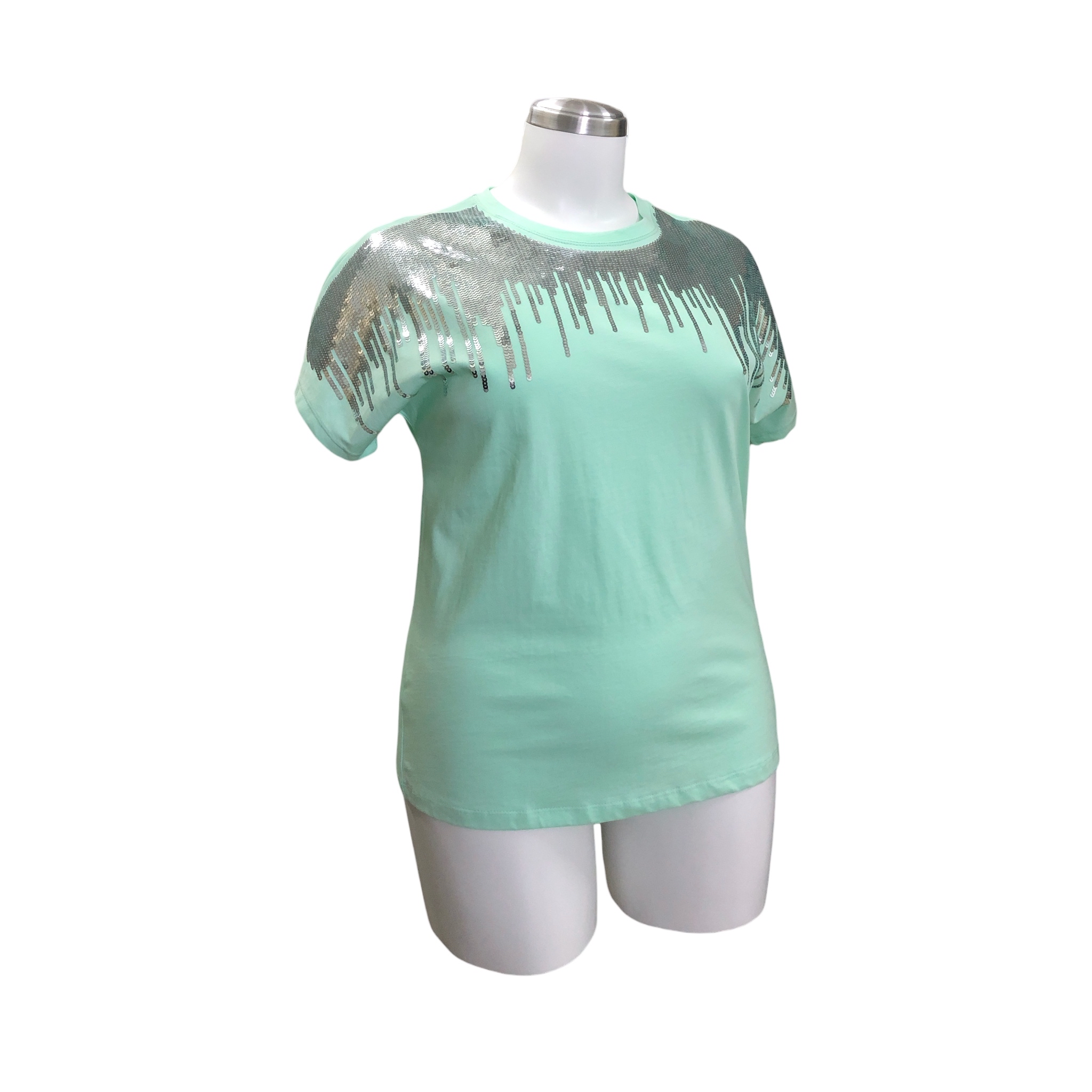 Foto 8 pulgar | Playera Curvy con Lentejuela Lc para Mujer