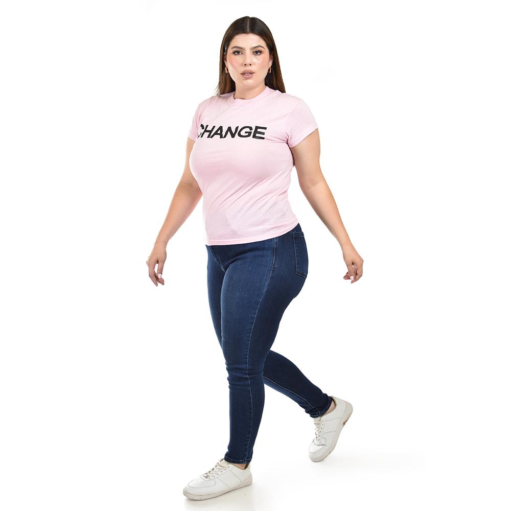 Foto 3 pulgar | Playera Roman Fashion para Mujer