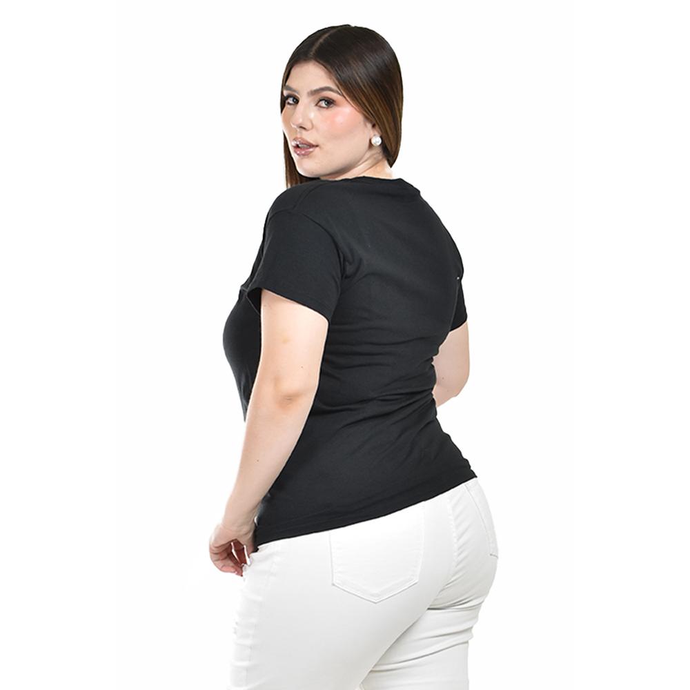 Foto 4 pulgar | Playera Roman Fashion para Mujer