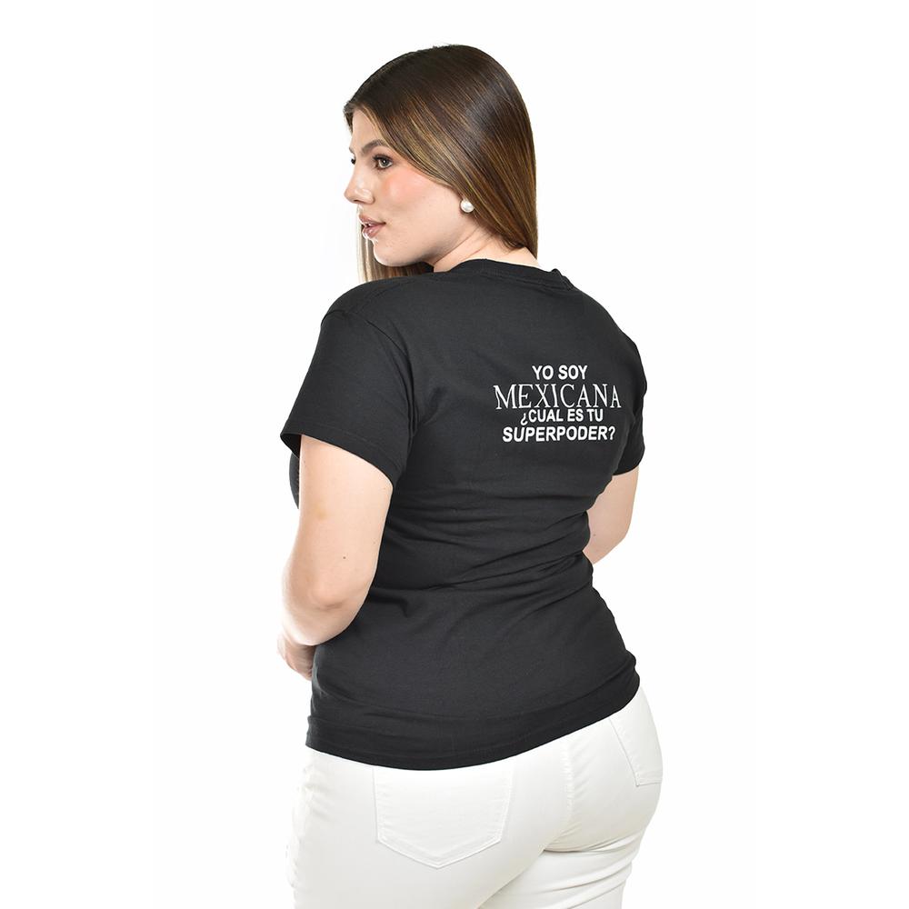 Foto 4 pulgar | Playera Roman Fashion Mexicana para Mujer