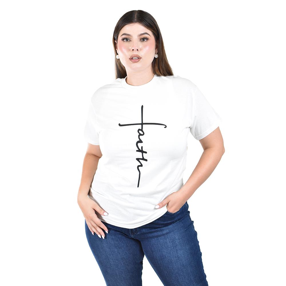 Foto 2 pulgar | Playera Roman Fashion para Mujer
