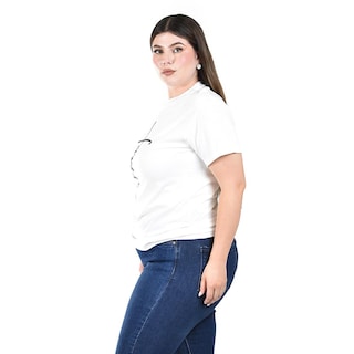 Foto 2 | Playera Roman Fashion para Mujer