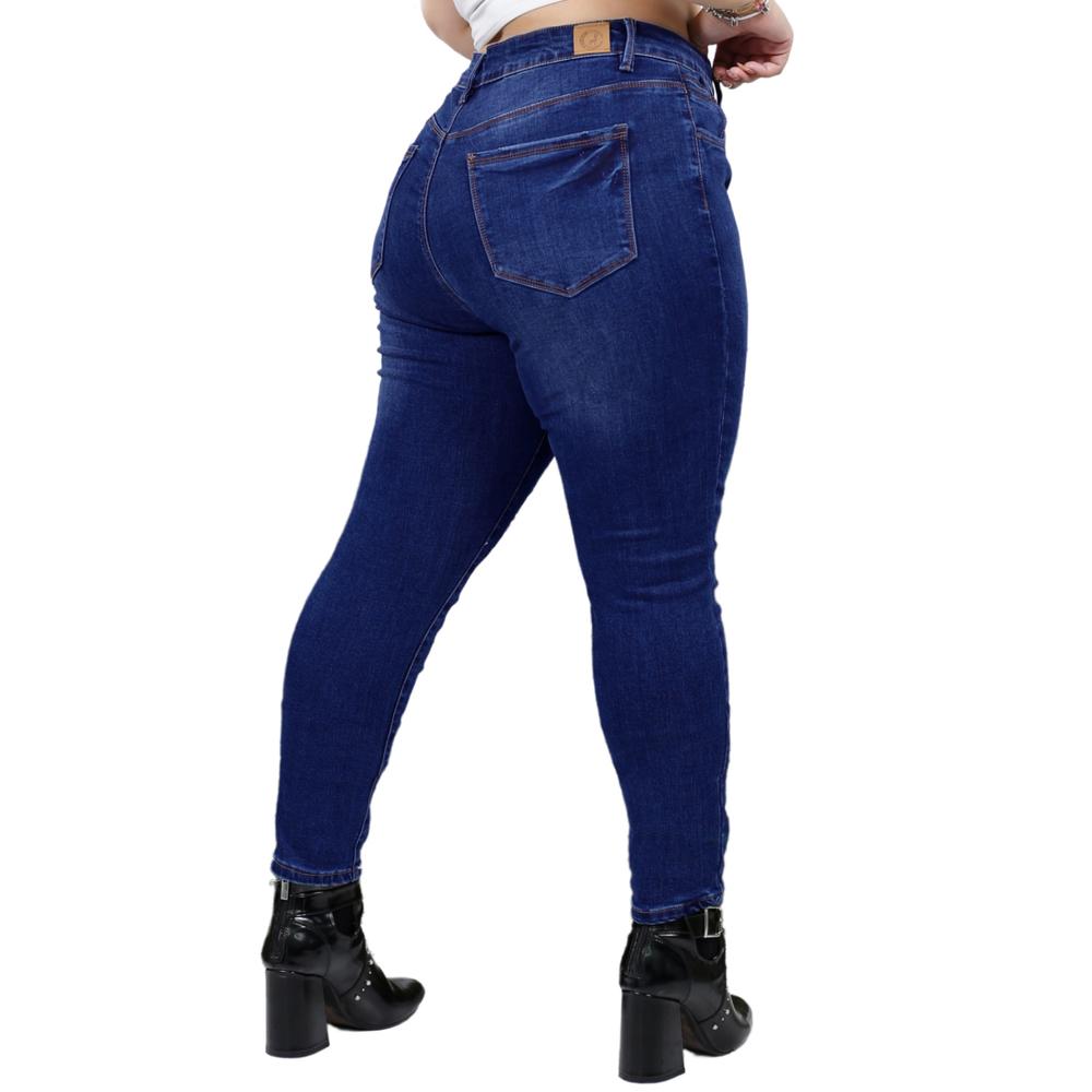 Foto 2 | Jeans Kyrath Skinny color Azul para Mujer