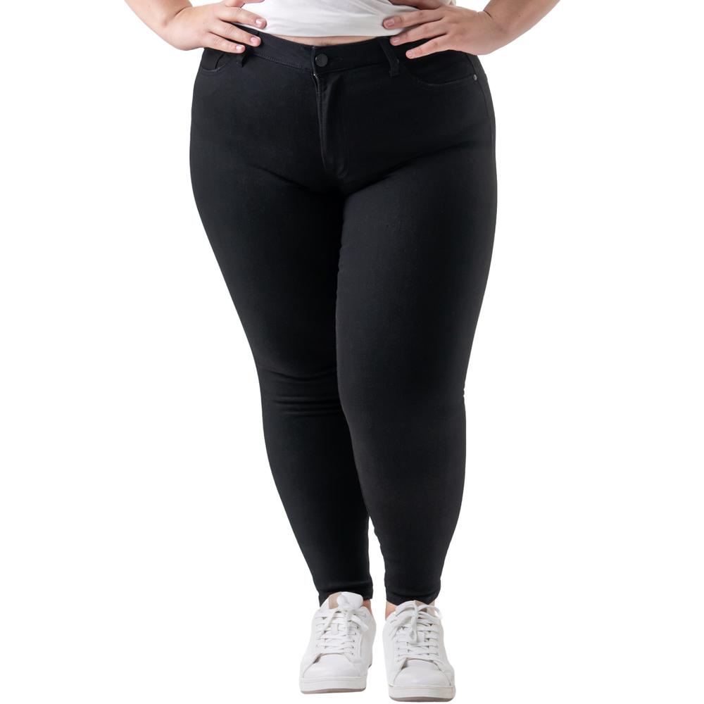Foto 2 pulgar | Jeans Balam Tallas Extras 220 Negro