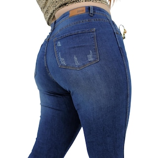 Foto 3 | Jeans DOOW J-DW 396 color Azul con Strech Talla Extra