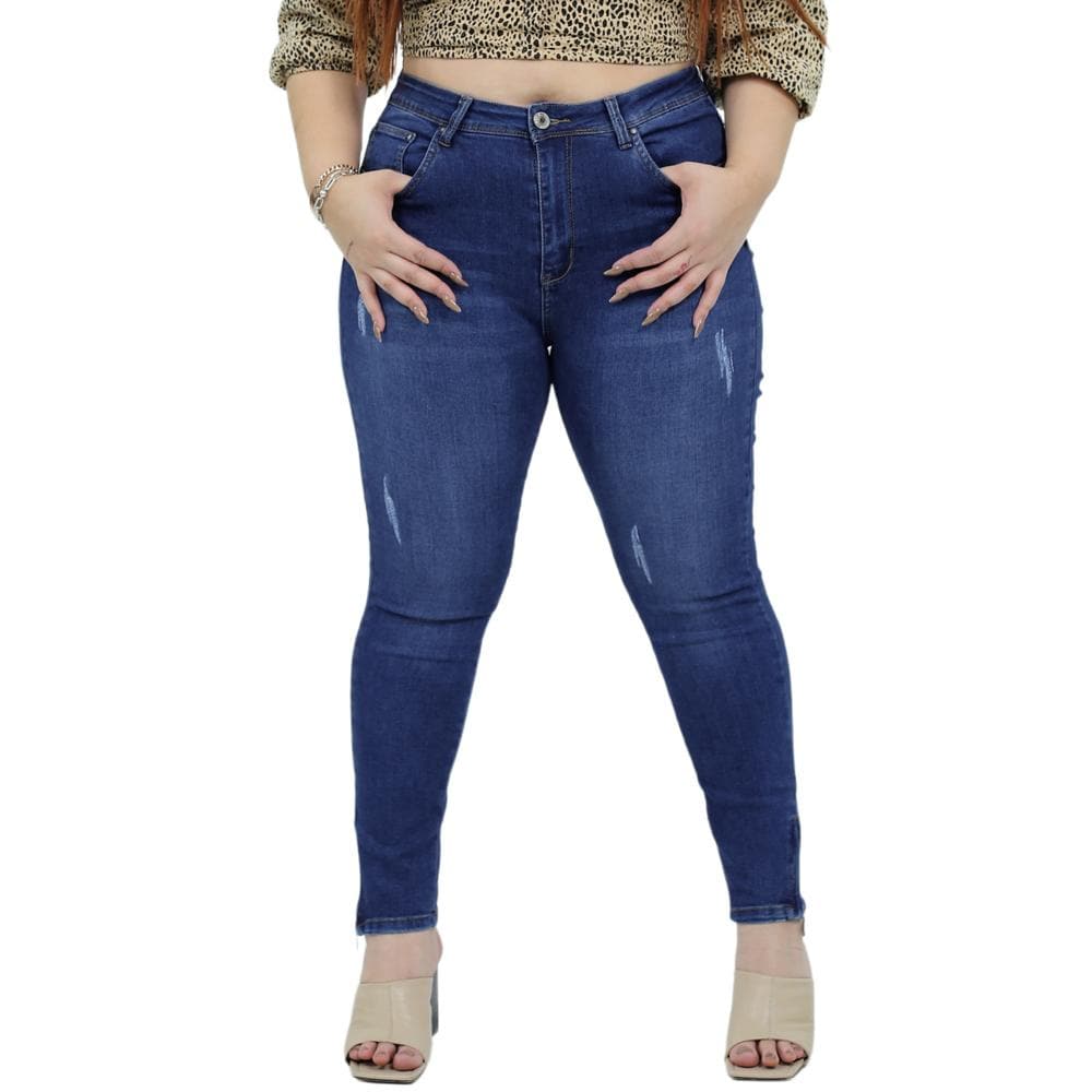 Jeans DOOW Talla Extra J-DW 389 color Azul con Strech $899