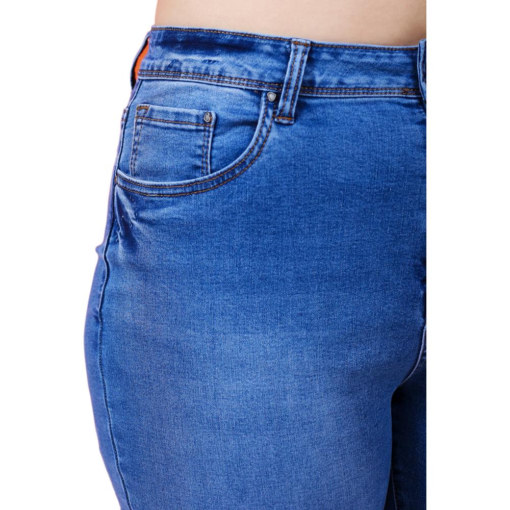 Foto 4 pulgar | Jeans DOOW Skinny  Strech Tallas Extras 605 Azul