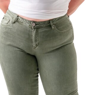 Foto 3 | Jeans Skinny con Stretch Roman Fashion J-BAL-6065 color Verde