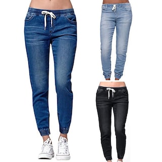 Foto 2 | Venta Internacional - Jogger para Mujer Talle Alto color Negro