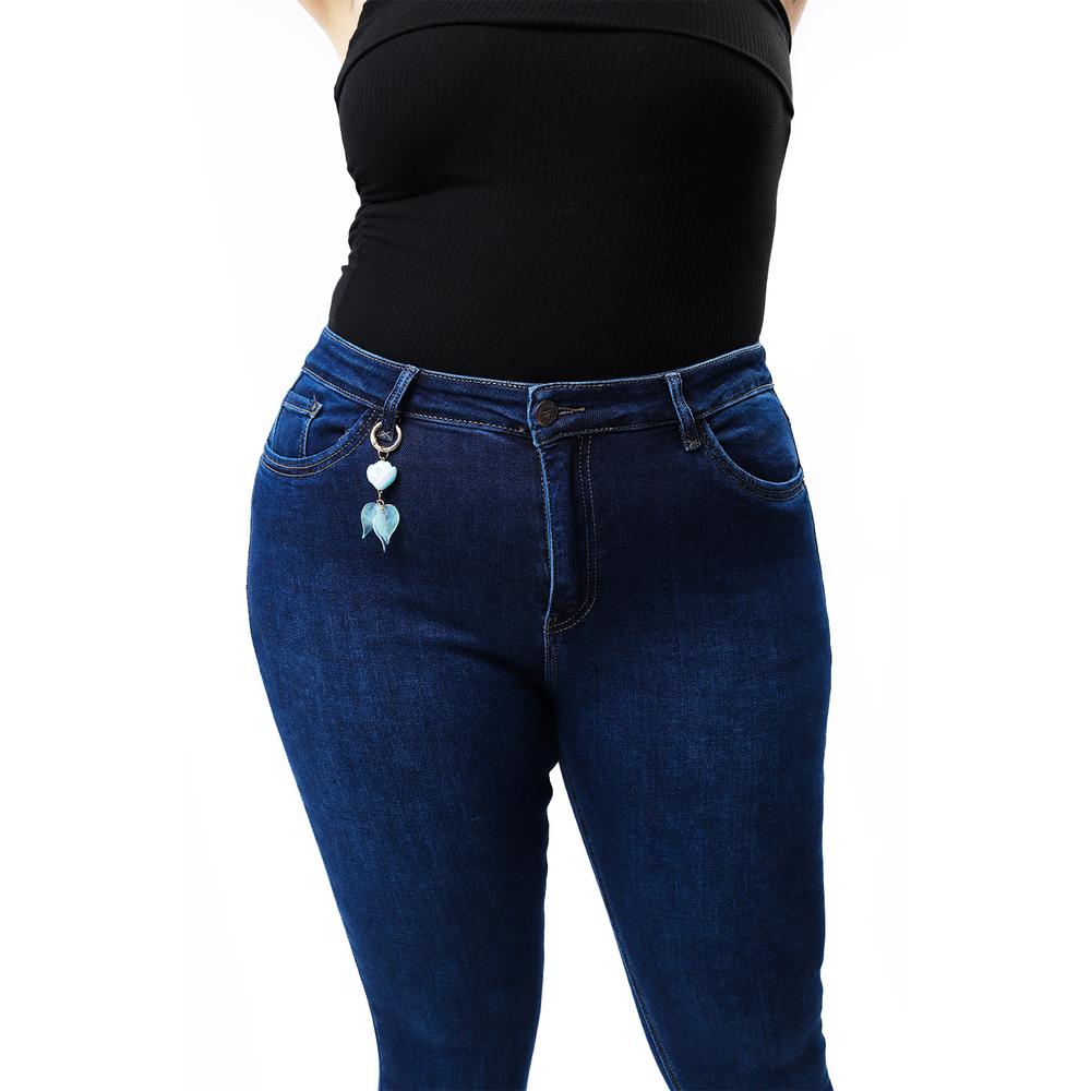 Foto 4 pulgar | Jeans Skinny Con Strech /tallas Extras, 1104 (azul Dark) Azul Oscuro