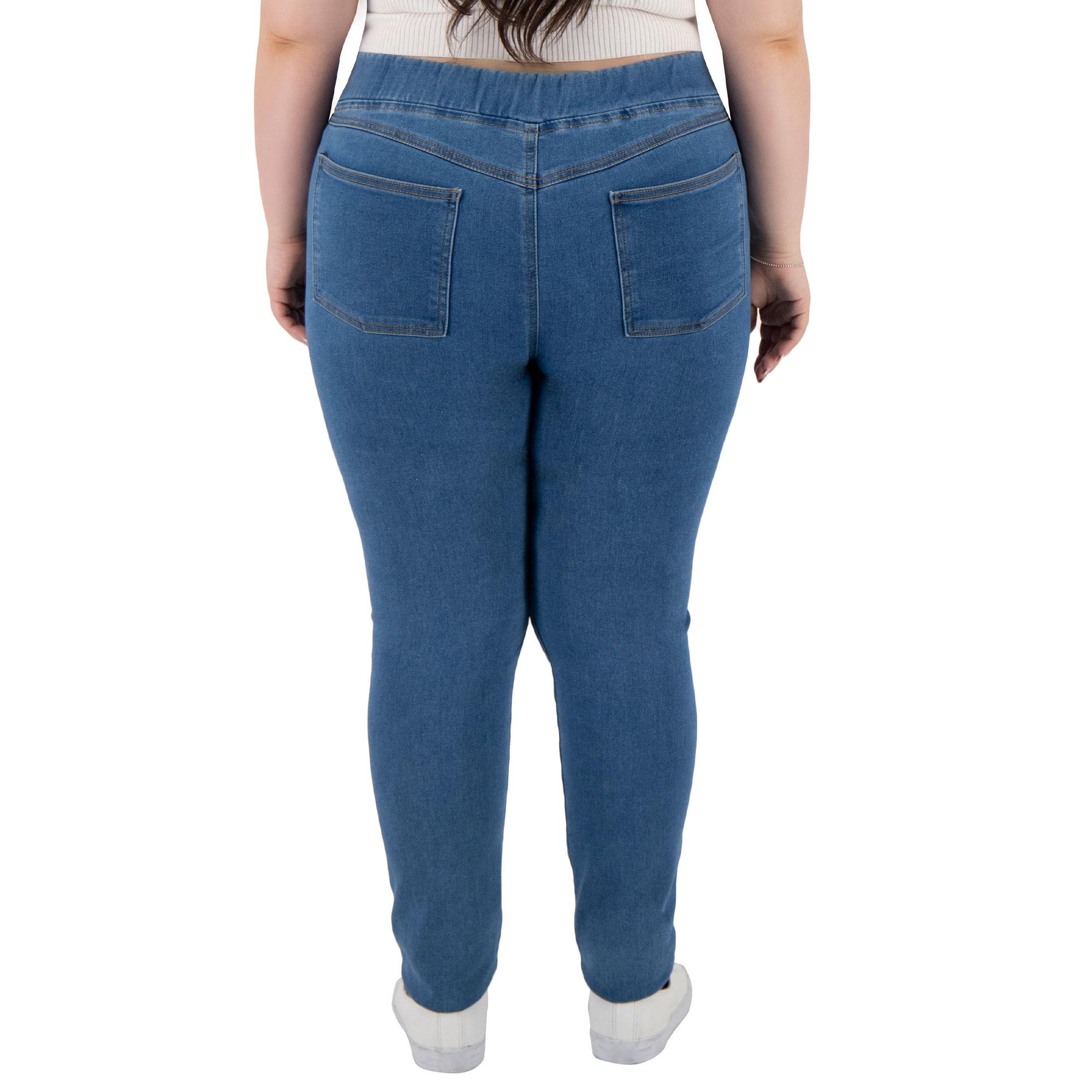 Foto 3 pulgar | Pantalón Skinny Britos Jeans para Mujer Azul