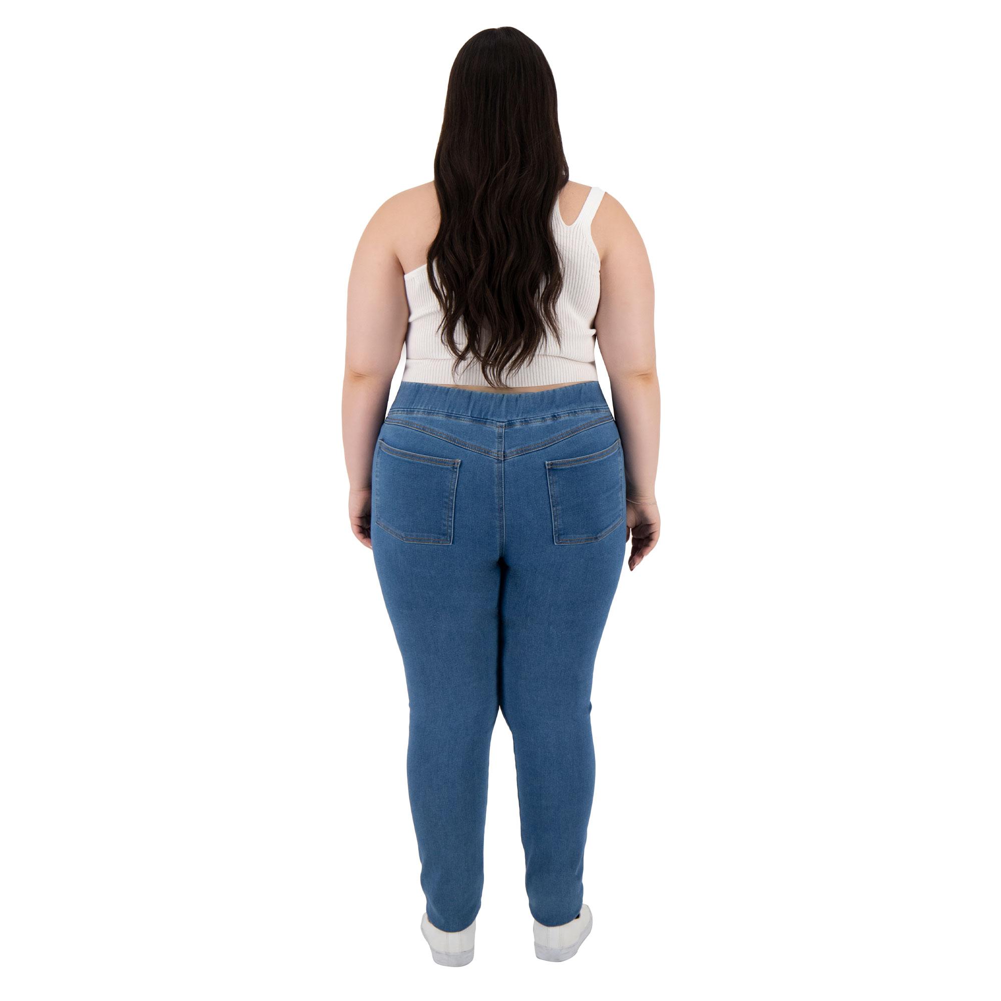 Foto 7 pulgar | Pantalón Skinny Britos Jeans para Mujer Azul