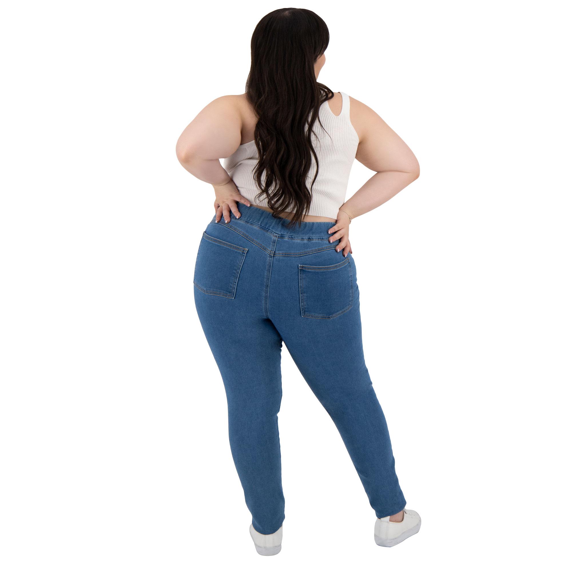 Foto 8 pulgar | Pantalón Skinny Britos Jeans para Mujer Azul