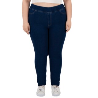 Foto 1 | Pantalón Britos Jeans Curvy Skinny Azul 024495