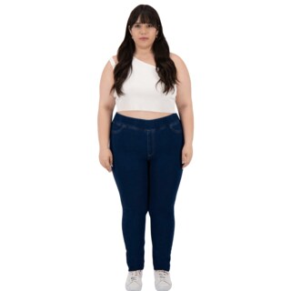 Foto 3 | Pantalón Britos Jeans Curvy Skinny Azul 024495