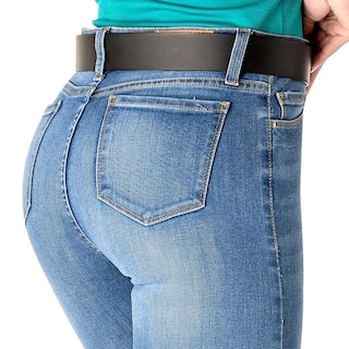 Foto 2 | Felker Jeans Para Mujer Azul, Corte Skinny, Cintura Media