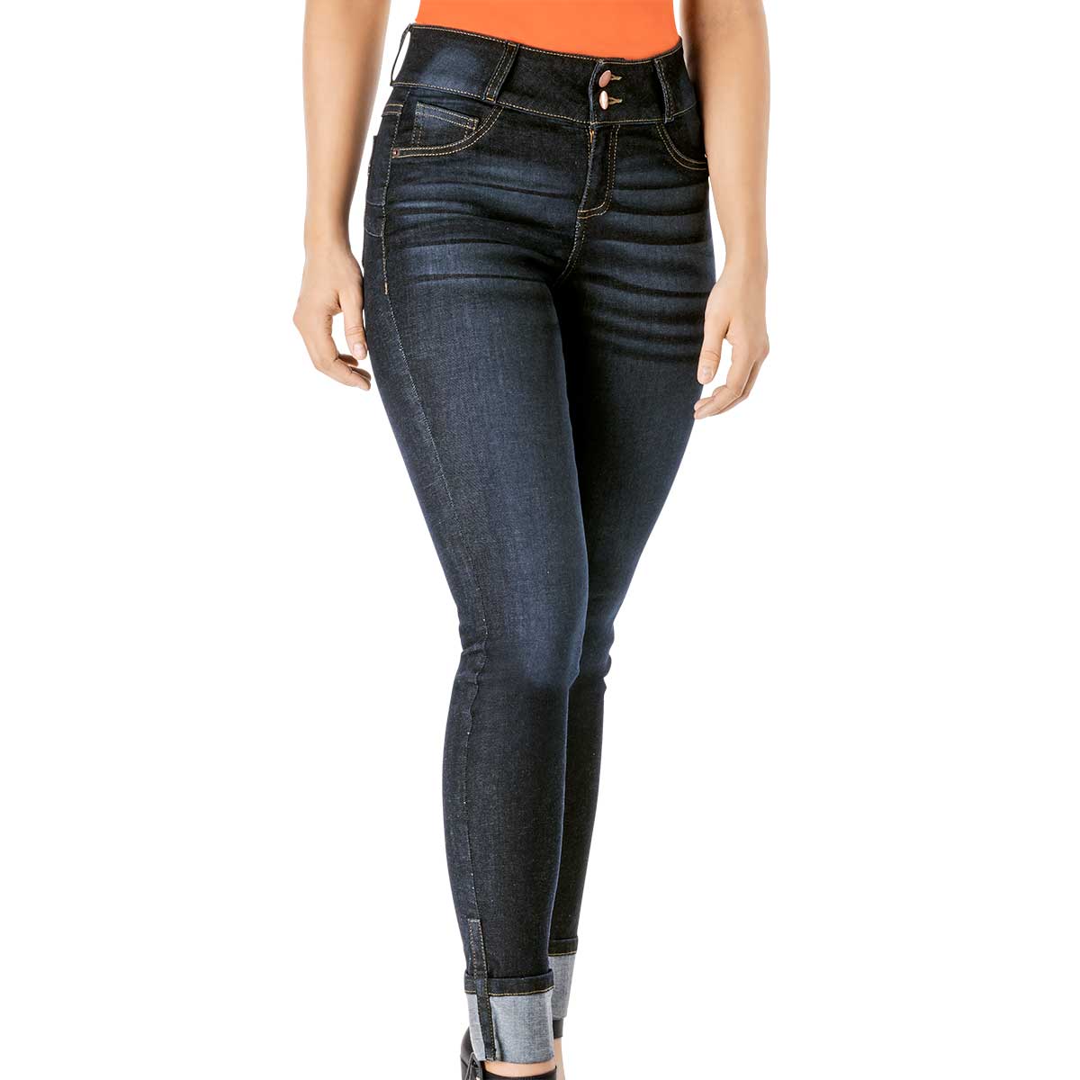 Foto 2 pulgar | Felker Jeans Para Mujer Azul, Corte Skinny
